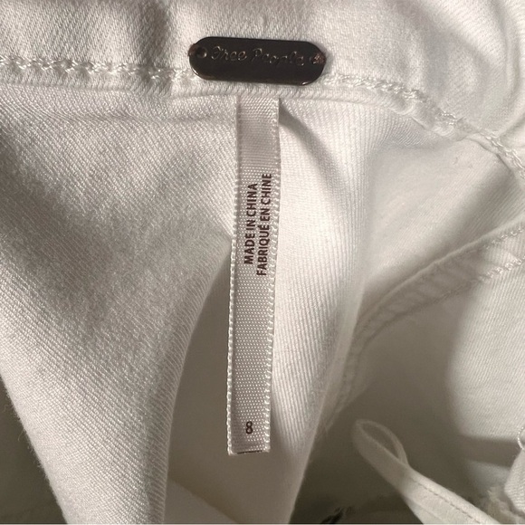 Free People Little Daisies White Mini Skirt Size 8 - Picture 4 of 5